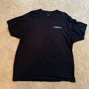 O’Neill Black Graphic Tee – Men’s XL Modern Fit